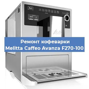 Чистка кофемашины Melitta Caffeo Avanza F270-100 от кофейных масел в Самаре